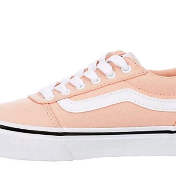 VANS GIRLS WARD SNEAKER - PEACH - Picture 4 of 7